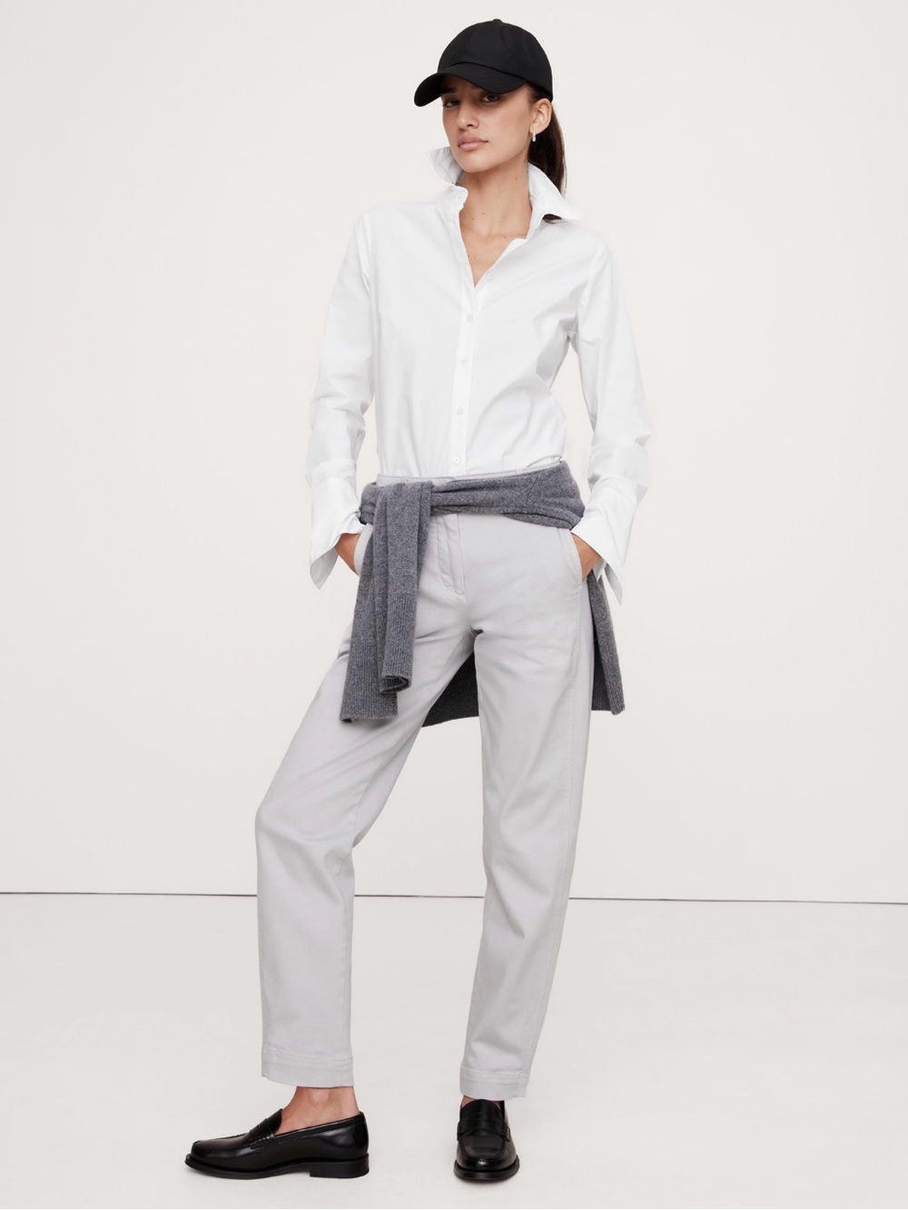 Banana Republic Riley Tailored Shirt. White.  Multiple sizes
